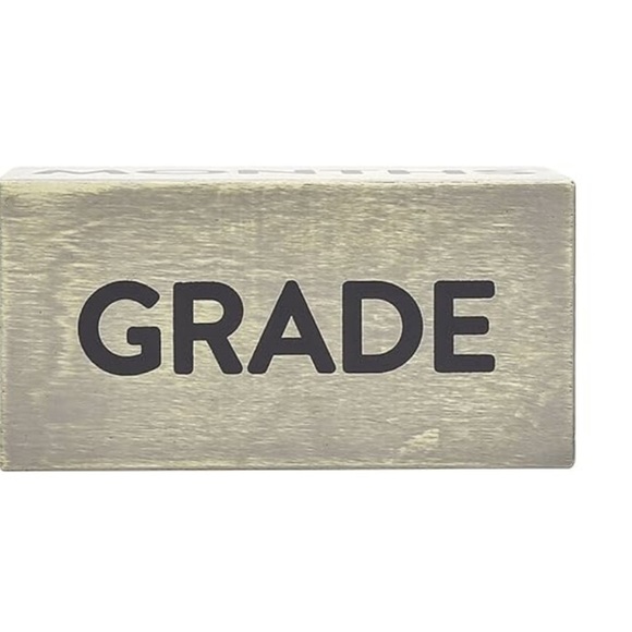 PEARHEAD Unisex Wooden Age Block - Picture 1 of 3